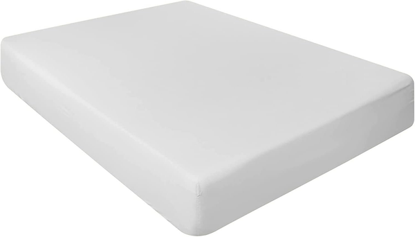 Finest 100% Egyptian Cotton Fitted Sheet – Single Bed 25cm Deep, White