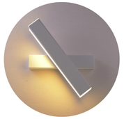 Modern 12W LED Wall Light – 350° Rotatable Indoor Sconce, Warm White for Bedroom, Hallway, Living Room