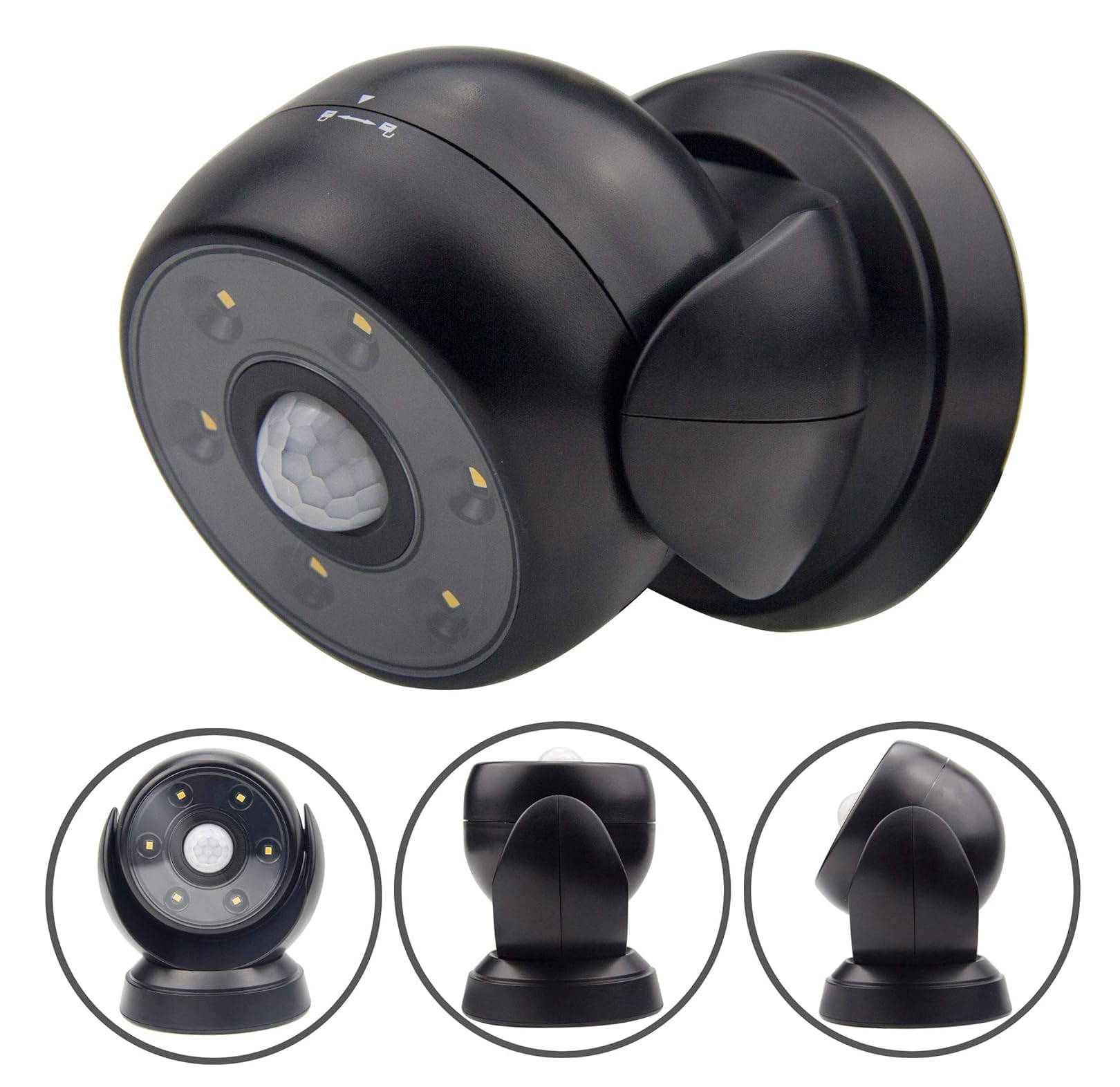 Rotatable Motion Sensor Light