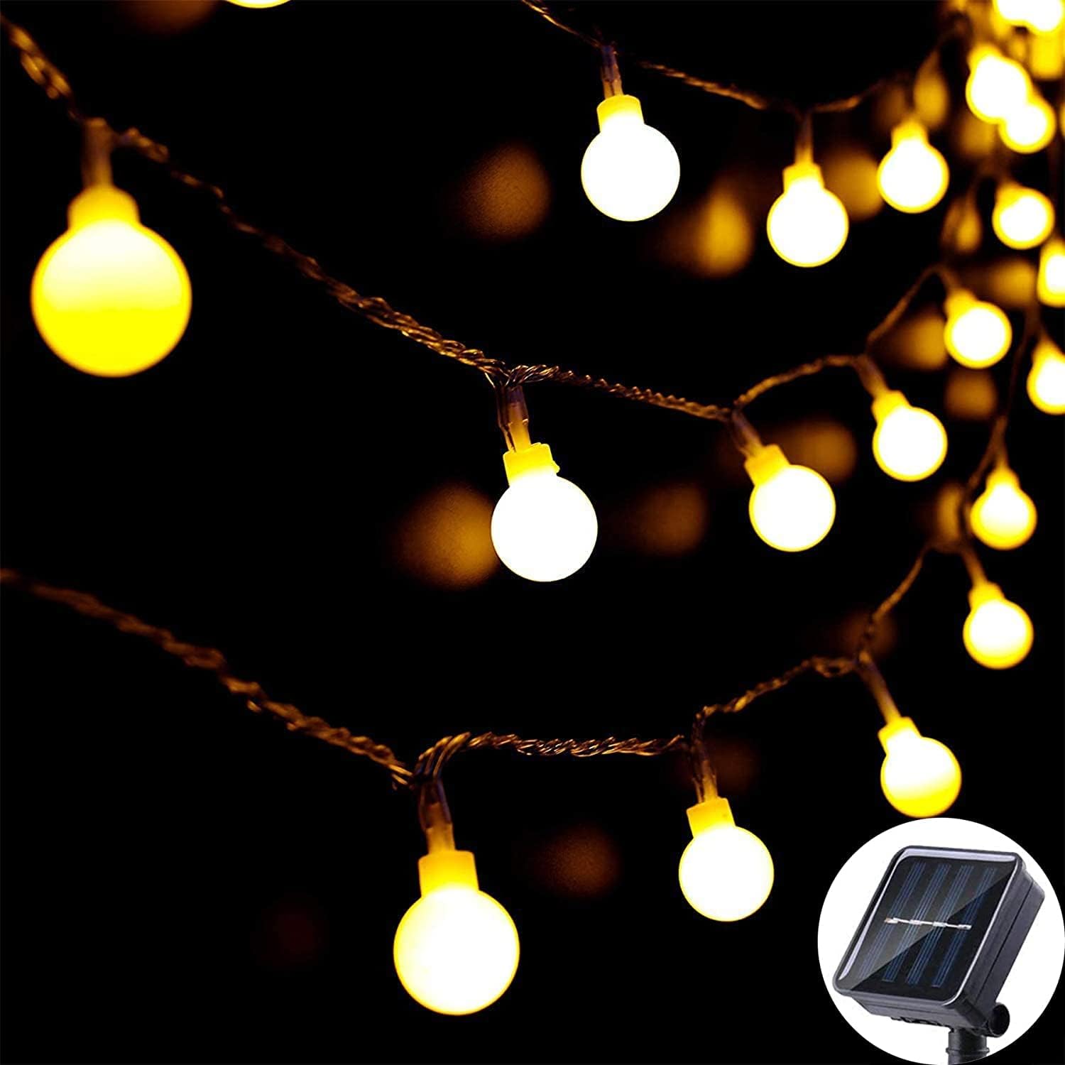 60 LED Solar Fairy Lights