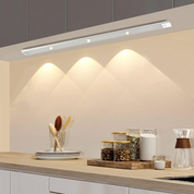 HIYAA 40cm Motion Sensor LED Light – Rechargeable Dimmable Under Cabinet Lighting
