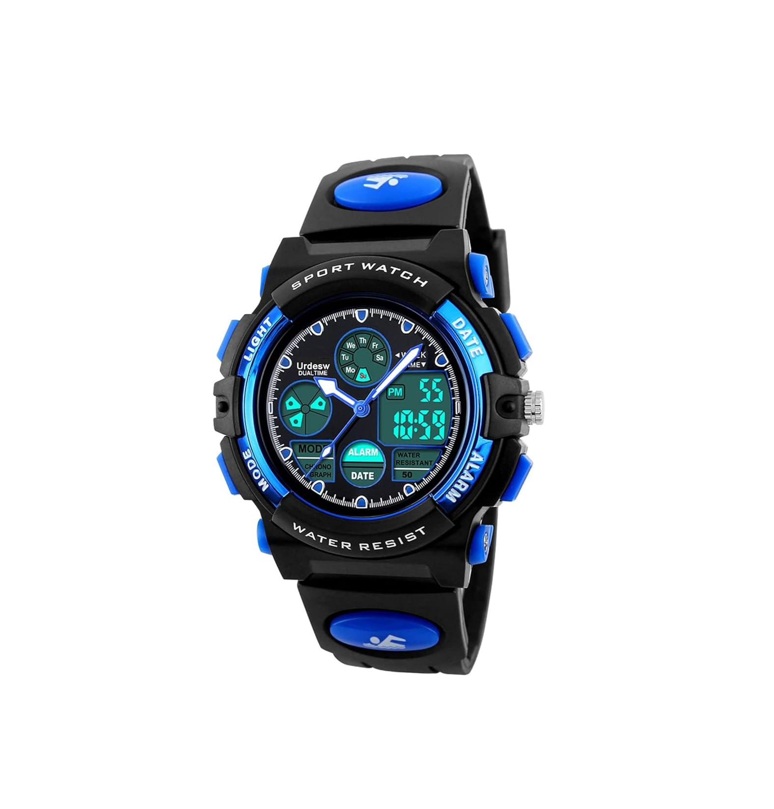 Kids Sports Digital Watch for Boys Girls Age 6-15, Gift for Children & Teens