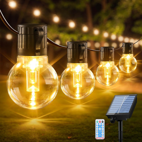 solar festoon lights 