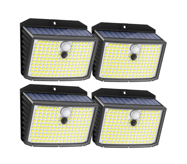 Solar Detection Security Lights 4 Pack