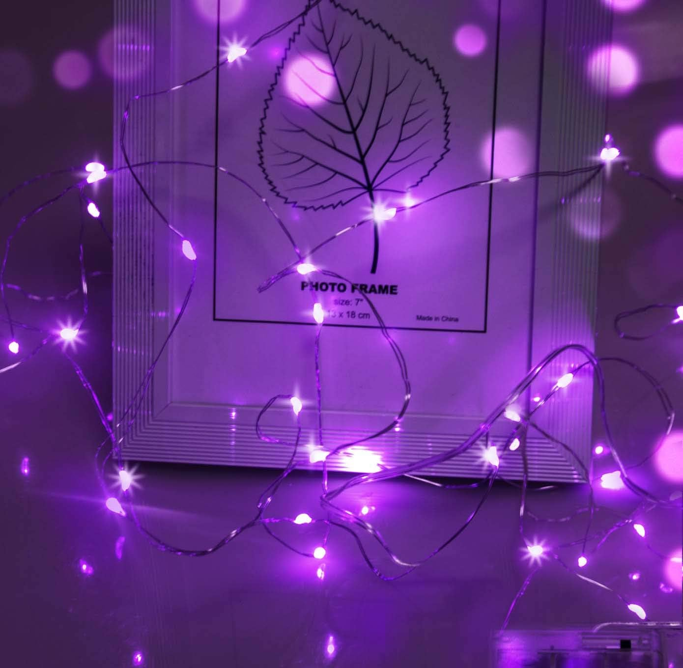50 LEDs Fairy Lights for Bedroom