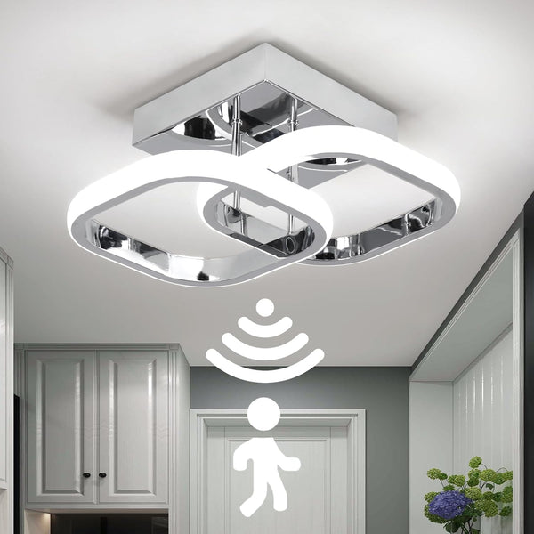 22W Square Motion Sensor Ceiling Light