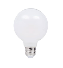 G80 E27 LED Bulb 5W 220V Cool White Glass Light, Energy Saving Decorative Globe Lamp for Home and Office