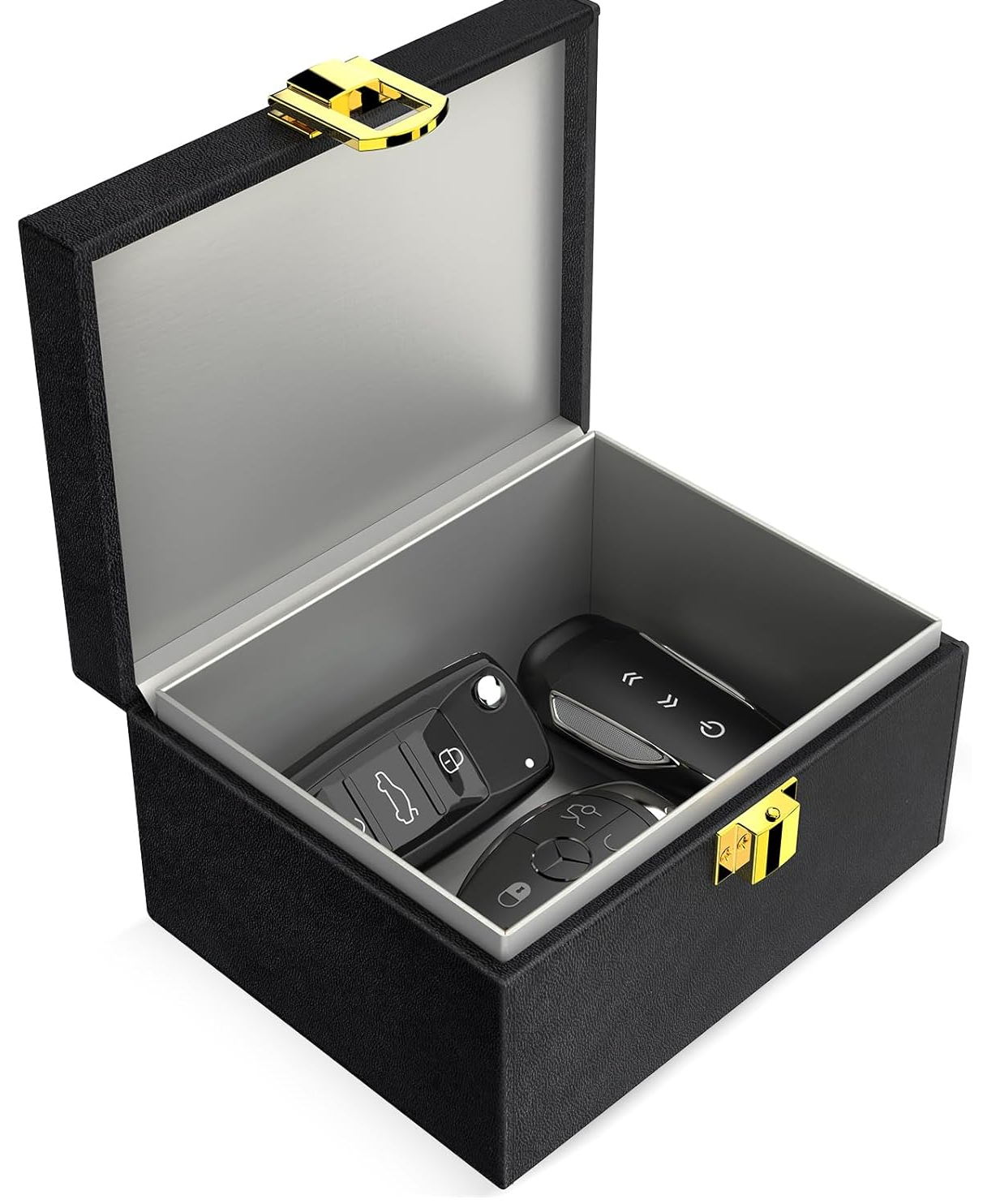 Car Key Signal Blocking Box – RFID Keyless Entry Anti-Theft Protector Case for Car Security