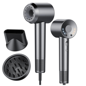High-Speed Ionic Hair Dryer – 110,000 RPM Fast Dry Blow Dryer with Diffuser & Nozzle