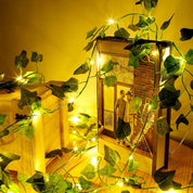 10M Ivy Garland with 100 LED Fairy Lights