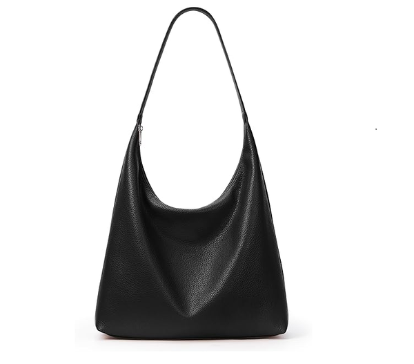 Vintage Vegan Leather Tote Bag for Women – Hobo Shoulder Handbag for Work & Travel