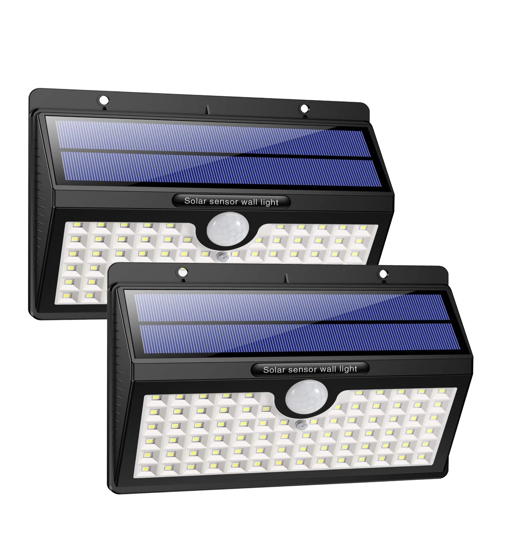 2 Pack Solar Motion Sensor Light