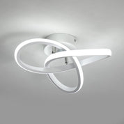 minfair Modern LED Ceiling Light – Round Geometry, 18W, 24cm Diameter