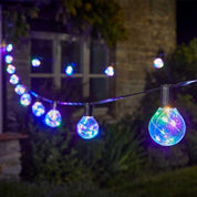 14M Outdoor Festoon Lights with Timer & Waterproof Bulbs
