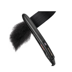 Titanium Flat Iron Hair Straightener – One-Pass Styling for Sleek, Smooth & Curly Looks