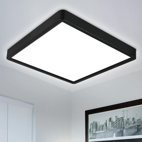 24W LED Ceiling Light, Flush Mount, IP54 Waterproof Fixture