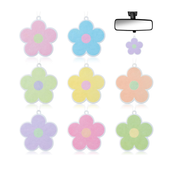 8PCS Cute Pink Car Air Fresheners – Hanging Scented Ornaments for Car & Home Décor