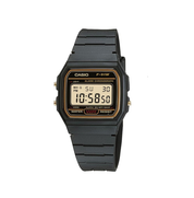 Digital Sports Watch with Black Resin Strap, LED Display, Waterproof Stopwatch