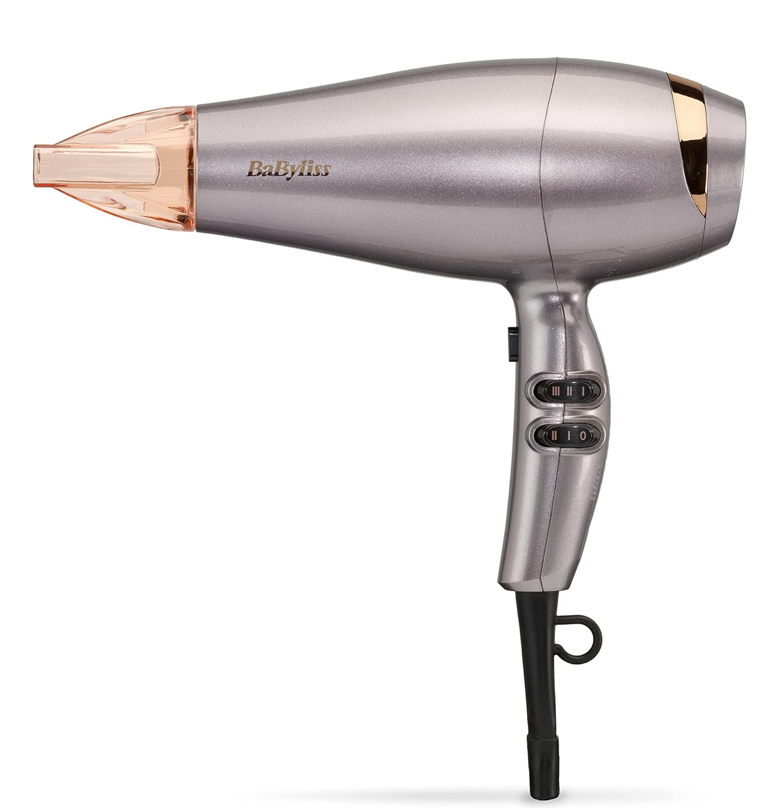 2100W Professional Ionic Hair Dryer – Fast Drying, Lightweight, Ceramic Silver