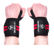 Weight Lifting Wrist Wraps 20" – Cotton Thumb Loop Straps for Gym & Training