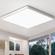 18W Square LED Ceiling Light – 1500LM, 5000K Daylight, IP54 Waterproof, Flush Mount Fixture (30cm) for Bathroom, Kitchen, or Bedroom