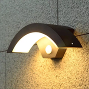 Modern Outdoor LED Wall Light with Motion Sensor