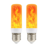 Flame Bulb 2 Pack LED E27 Flickering Effect