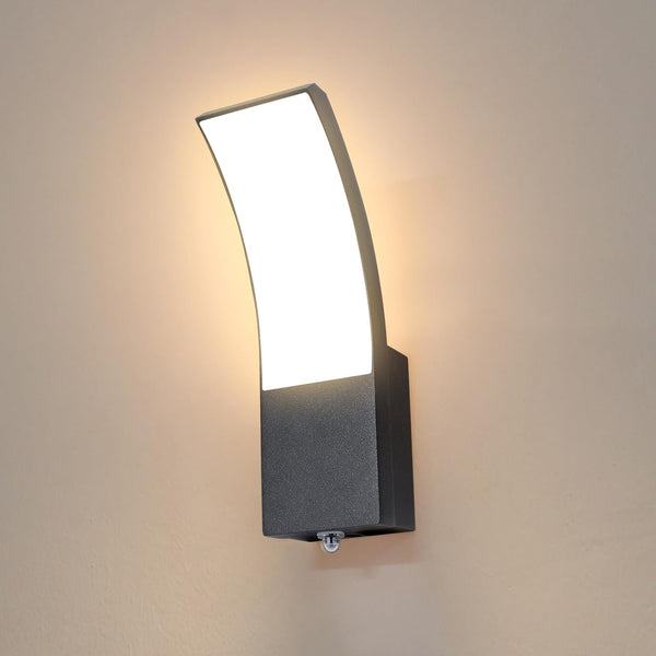 Outdoor LED Wall Light with Dusk to Dawn Sensor