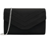 Suede Clutch Bag for Women – Elegant Evening, Shoulder & Crossbody Handbag