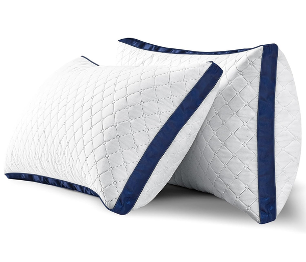 2 Pack Hotel Quality Bed Pillows – Hypoallergenic Supportive Pillows 42x70cm