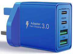 Fast USB-C Charger Plug – Dual Port PD Power Adapter for iPhone & Android Devices