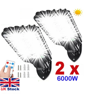 2X 6000W Motion Sensor Solar lights