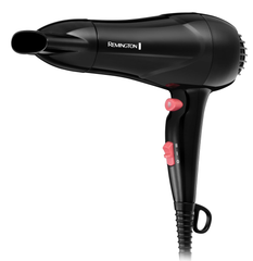 Fast Dry 1900W Ionic Hair Dryer – Lightweight Ceramic Blow Dryer, Black/Pink D2000