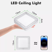 LED Round & Square Ceiling Light – 12W-48W, IP44