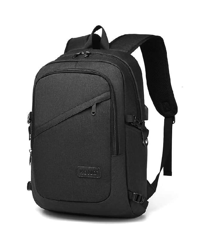 Anti-Theft Laptop Backpack – 15.6" USB Charging Travel & Work Rucksack Unisex