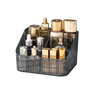 Homeanda Grey Makeup Organizer – Cosmetic & Skincare Storage Compartments