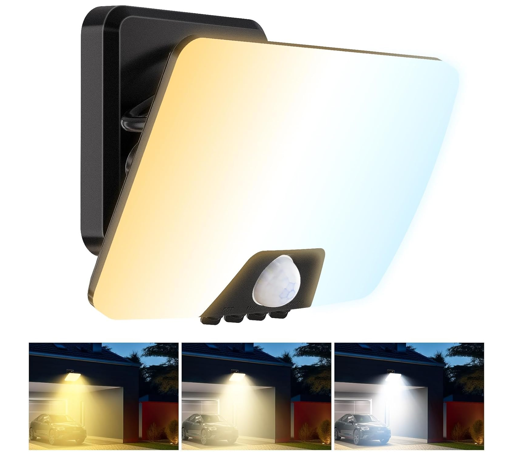 24W PIR Motion Sensor Security Light