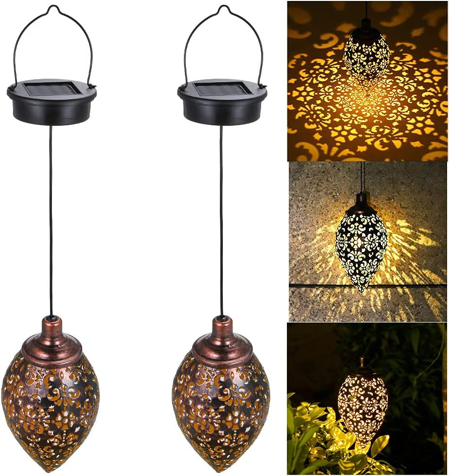 Solar Lantern Hanging Garden Lights