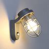 Outdoor PIR Motion Sensor Wall Lantern Light, IP44 Waterproof