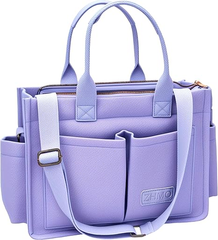 Large Canvas Tote Bag for Women – Work Shoulder Handbag with Compartments