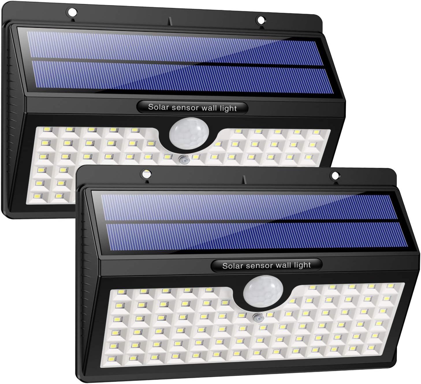 2 Pack Solar Motion Sensor Light