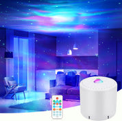 LED Galaxy Projector with Remote, Timer & Aurora Lights