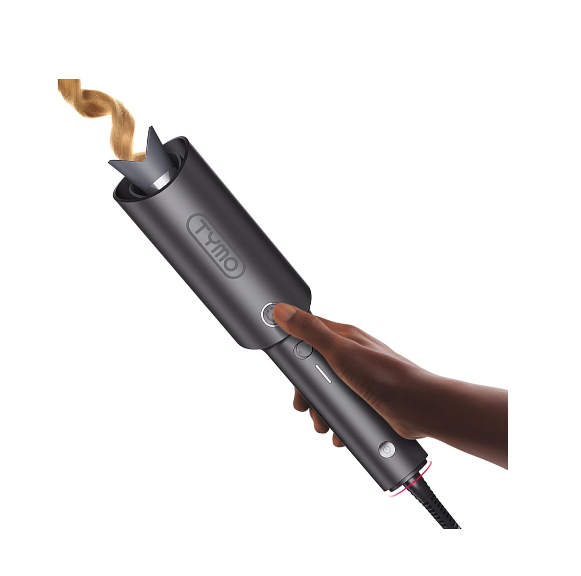 1-Inch Automatic Rotating Curling Iron – Ionic Ceramic Beach Waves Hair Curler