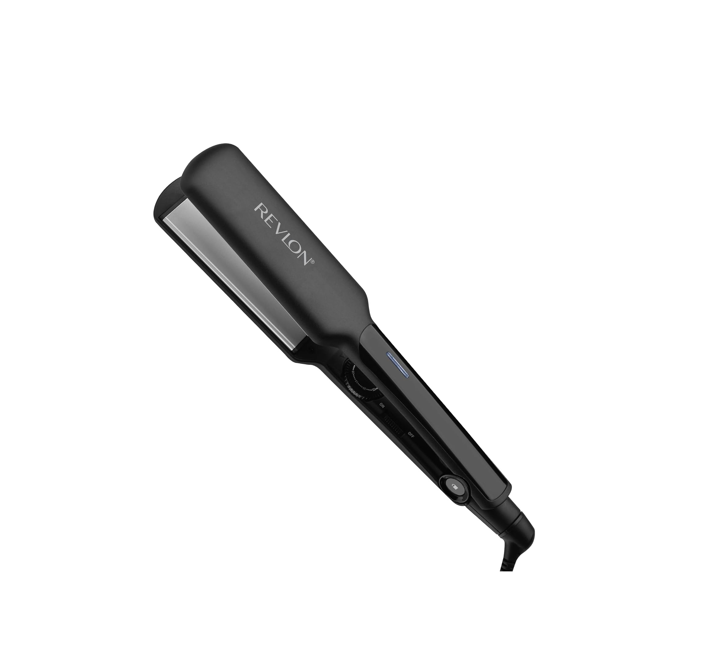 Ceramic Coated 2" Flat Iron – Fast Heat Hair Straightener for Smooth, Sleek Results (Black)