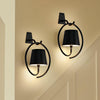 2 Pack Rechargeable Wall Lights – Dimmable Wireless Sconces Black