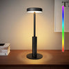 Rechargeable RGB Bedside Lamp, Touch Dimmable Cordless Light