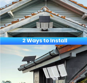 Motion Sensor Solar Flood Lamp