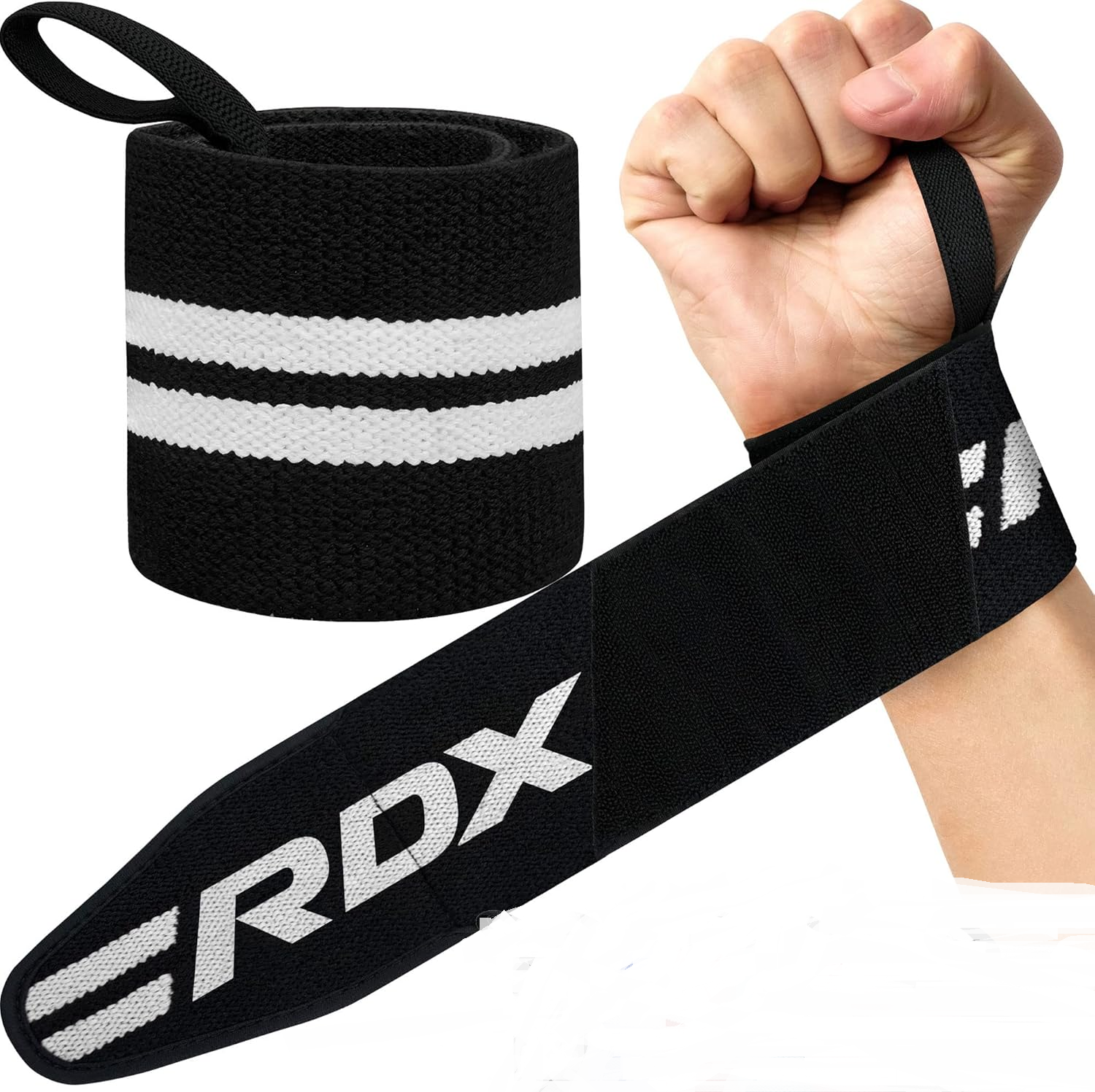 Pro 18" Weight Lifting Wrist Wraps – IPL & USPA Approved Gym Support Straps