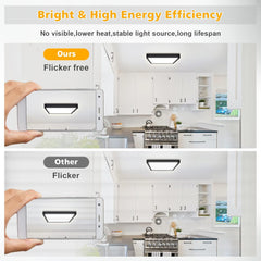 LED Square Ceiling Light, 36W Flat Ceiling Lights, Modern Flush Ceiling Lamp for Hallway and More