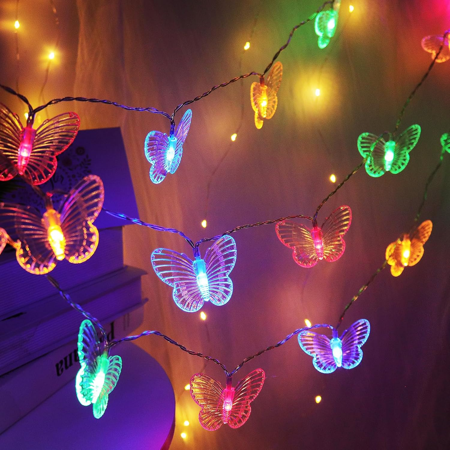 Butterfly Fairy String Lights